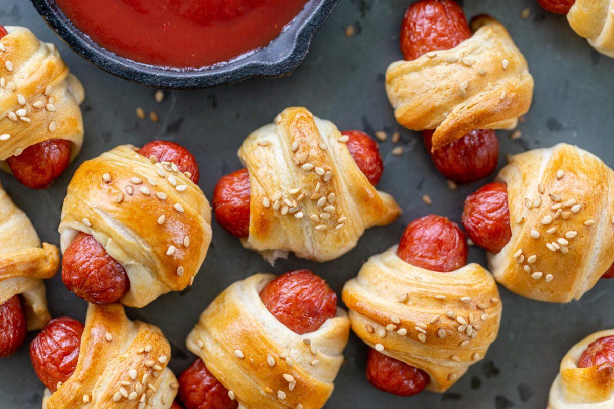 Pigs In A Blanket Recipe Quick Only 4 Ingredients Momsdish