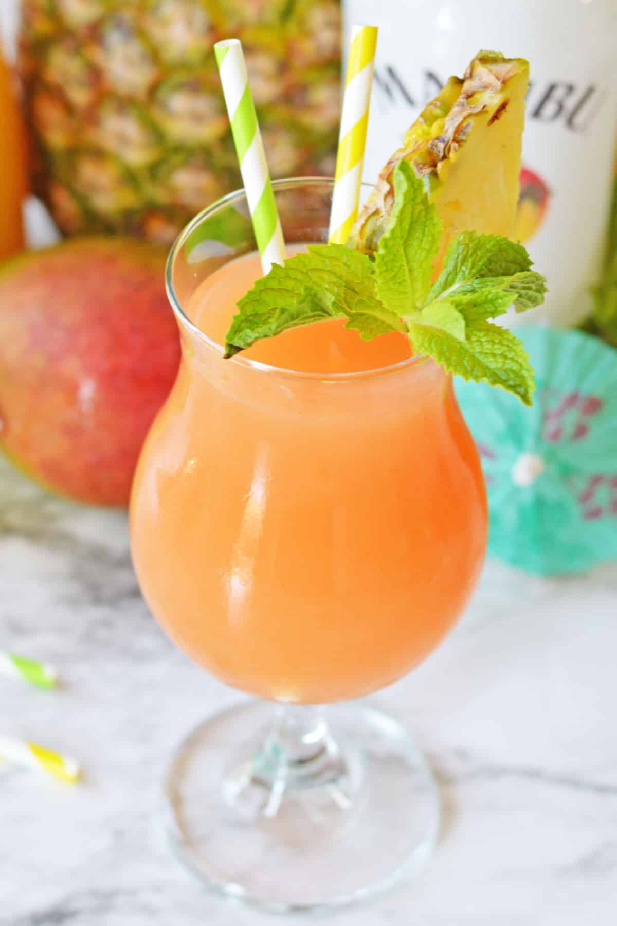 Pineapple Mango Rum Punch Fun Recipe Ideas