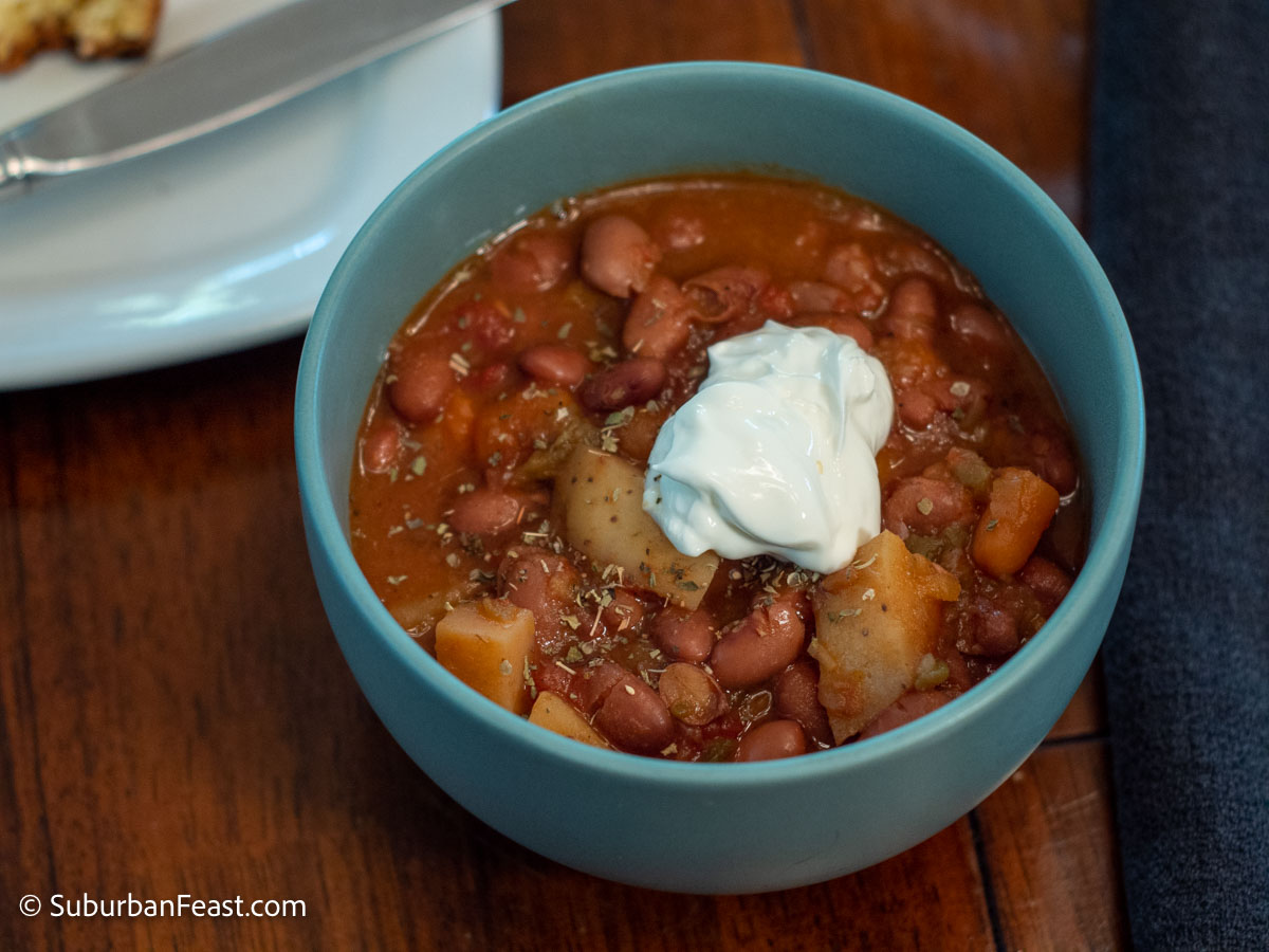 Pinto Bean Stew Vegetarian Vegan And Gluten Free