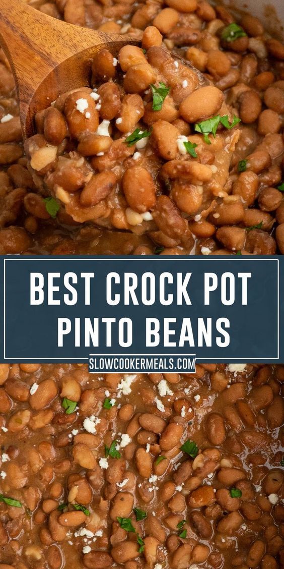 Pinto Bean With Salt Pork Crockpot Recipe Youtube