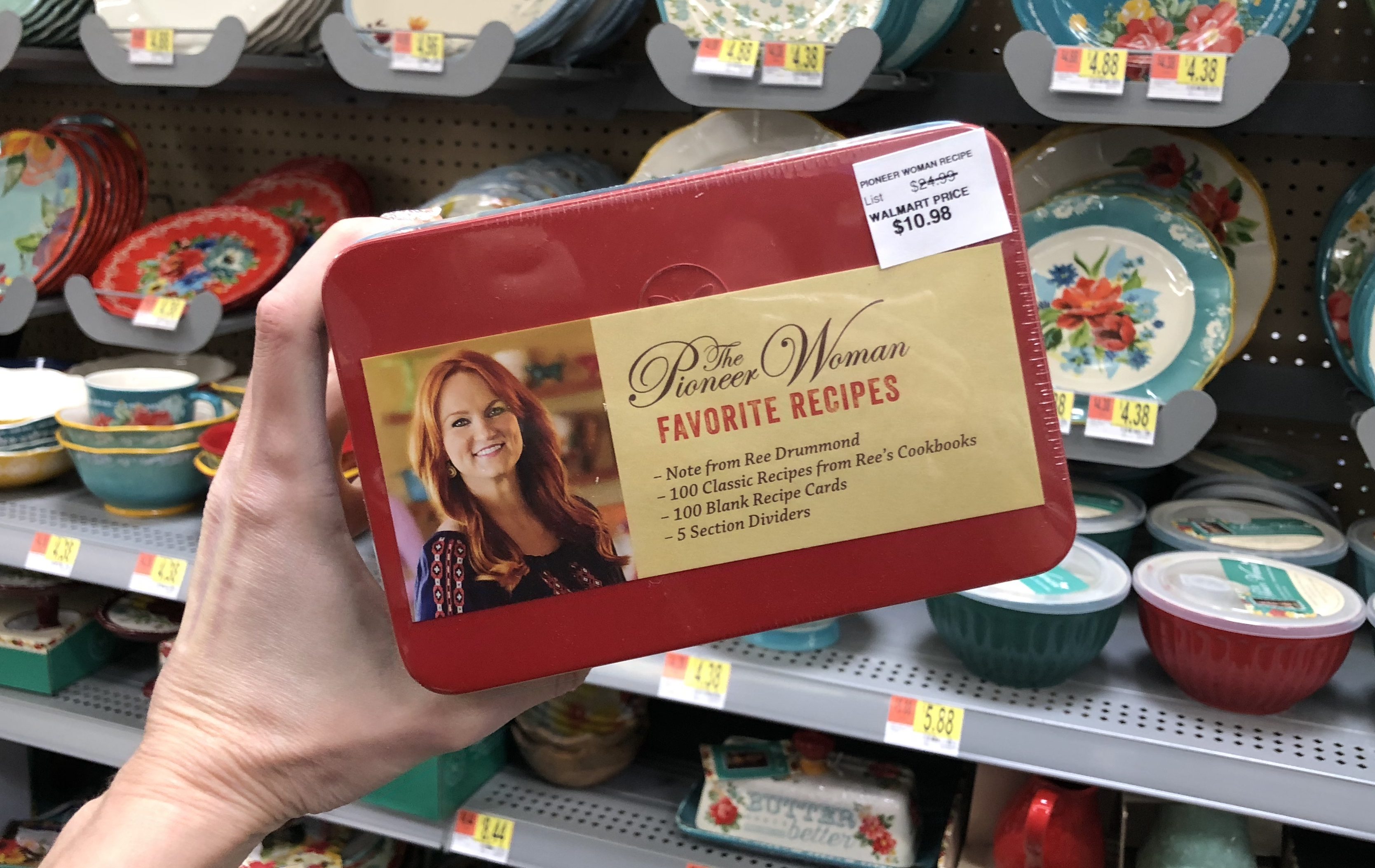 Pioneer Woman Recipes Box Walmart Deal Just 10 98