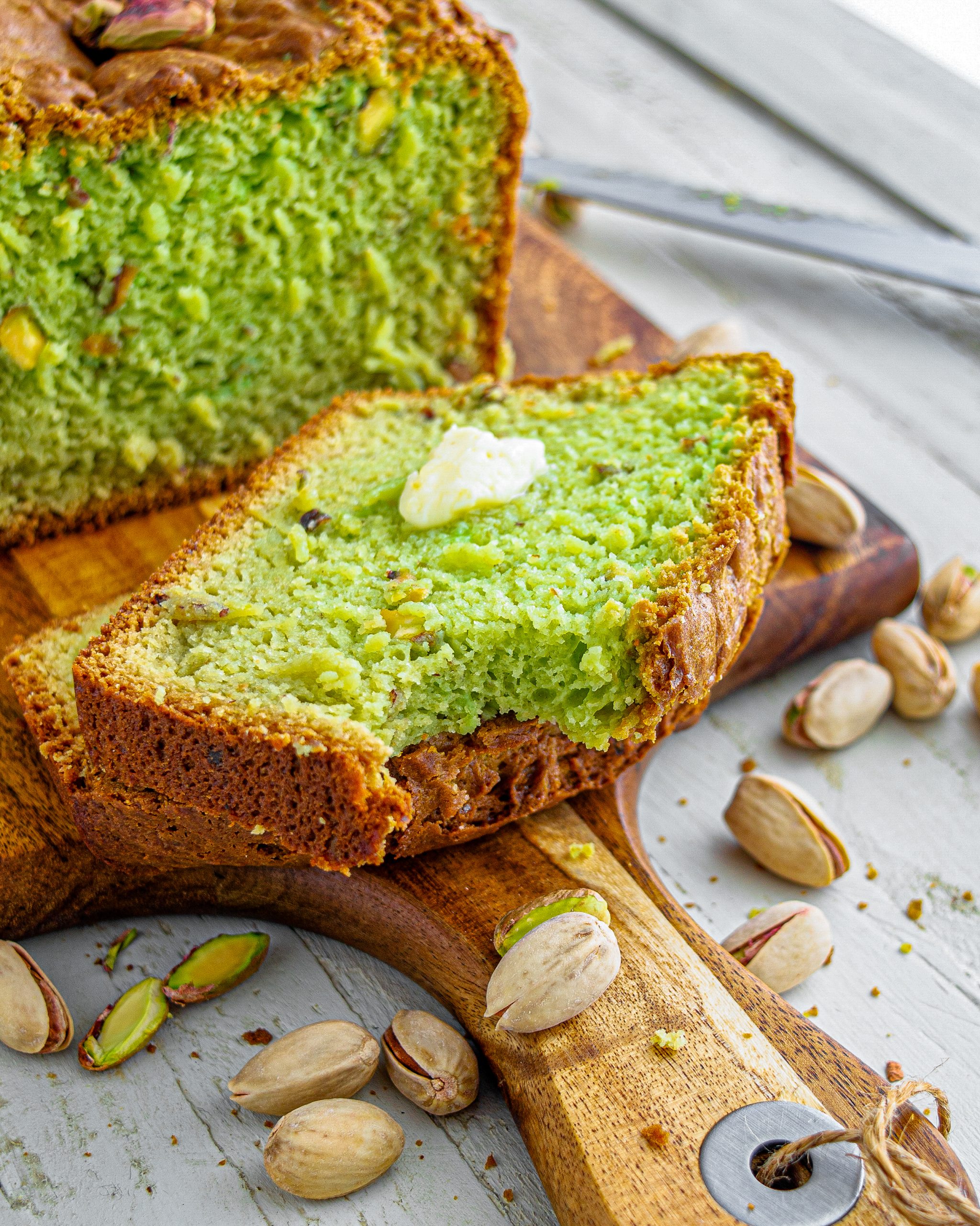 Pistachio Bread With Real Pistachios No Dye Feel Good Foodie