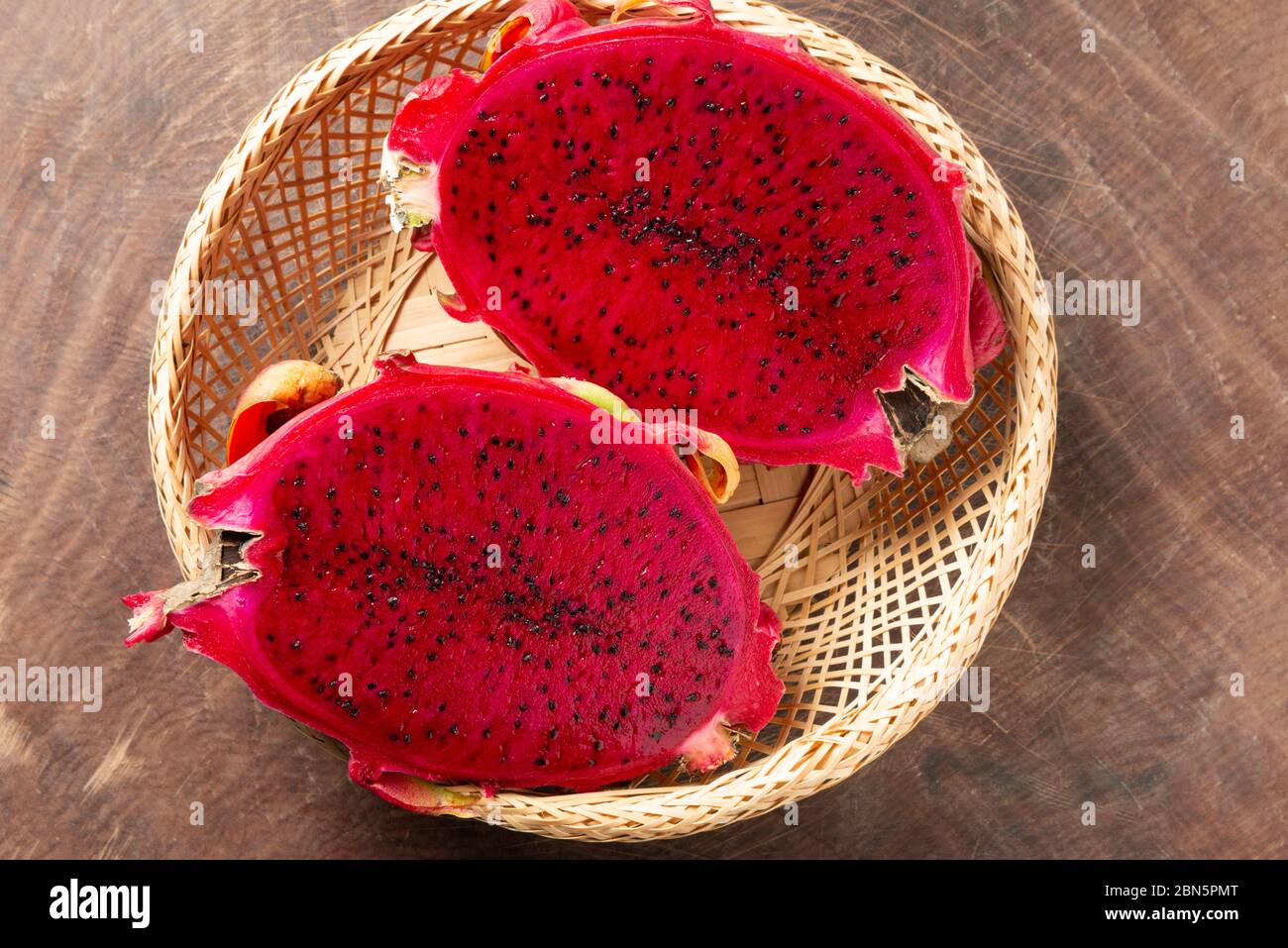 Pitahaya The Delicious Dragon Fruit Stock Image Image Of Tasty