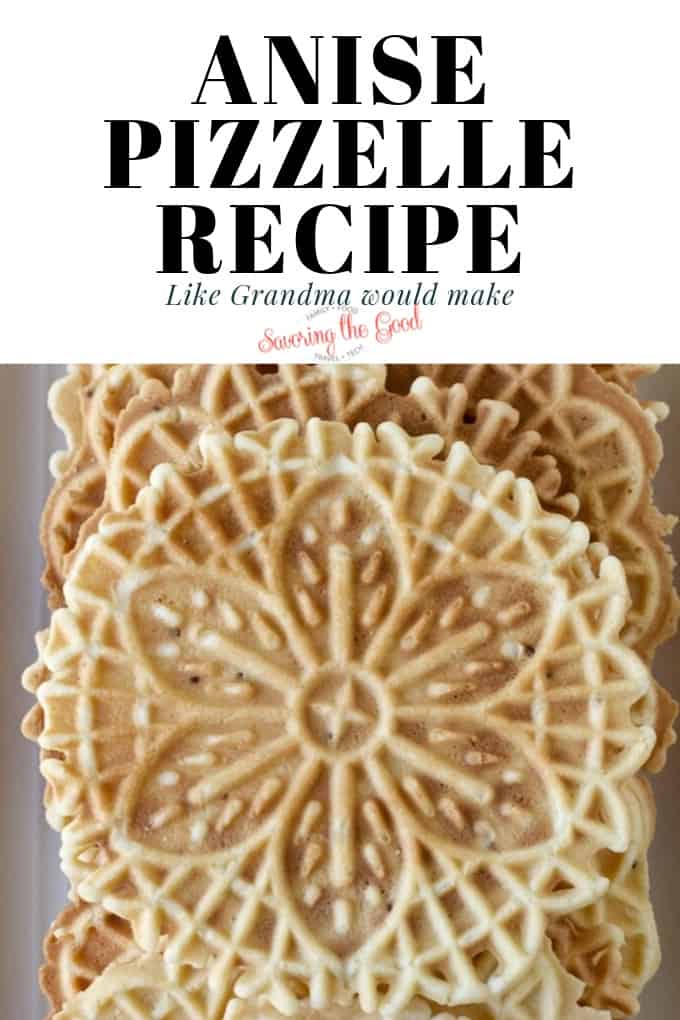 Pizzelles With Anise And Orange Zest Pizzelle Pizzelle Recipe