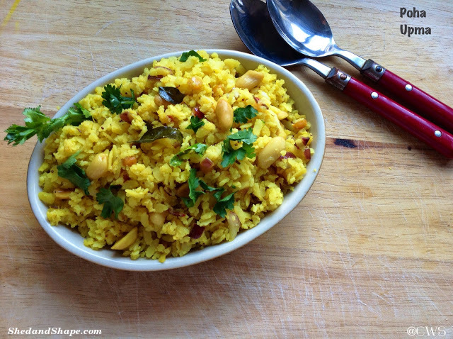 Poha Recipe Keto And Low Carb Shed And Shape