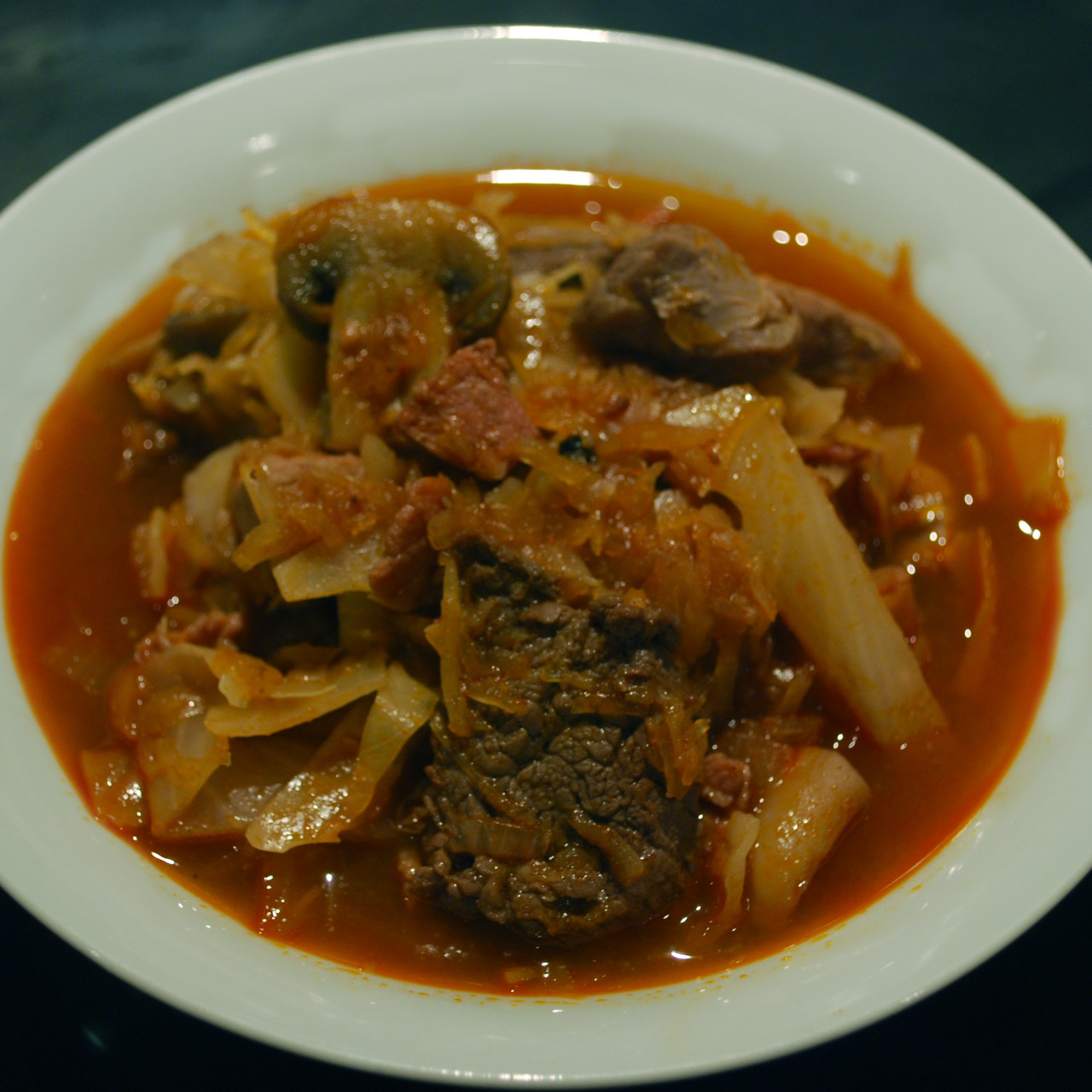 Polish Hunter S Stew Bigos Recipe Hunters Stew Recipes