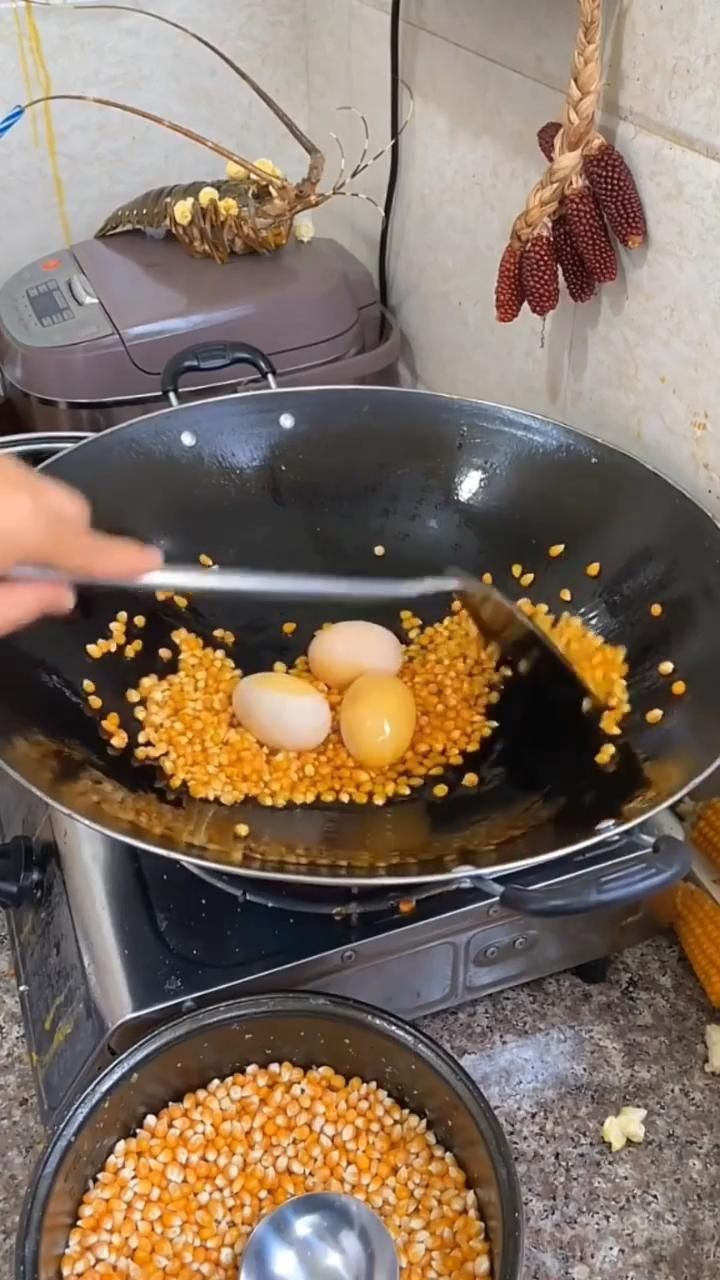 Popcorn Popping With Traditionalsisters Popcorn Cooking Foodporn Asmr Amazing Food