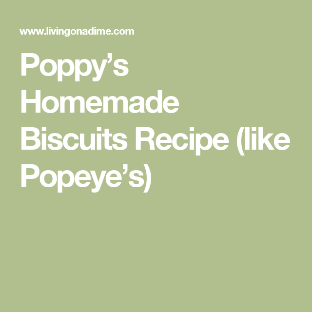 Popeyes Biscuit Recipe Copycat Easy And Super Delicious Artofit