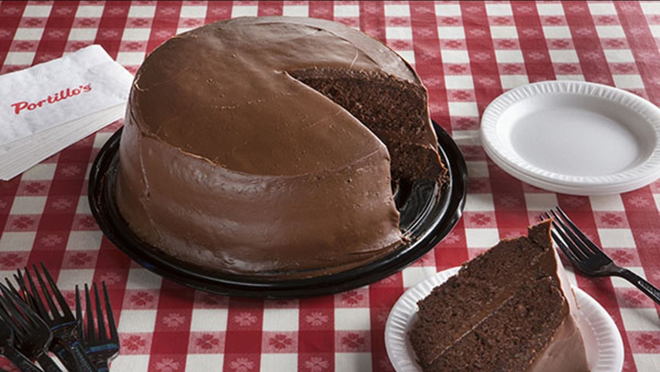 Portillo S Offering Chocolate Cake Slices For 55 Cents In Honor Of