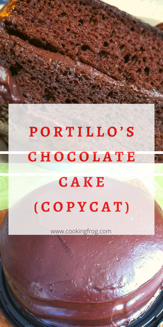 Portillos Chocolate Cake Recipe Copycat Artofit