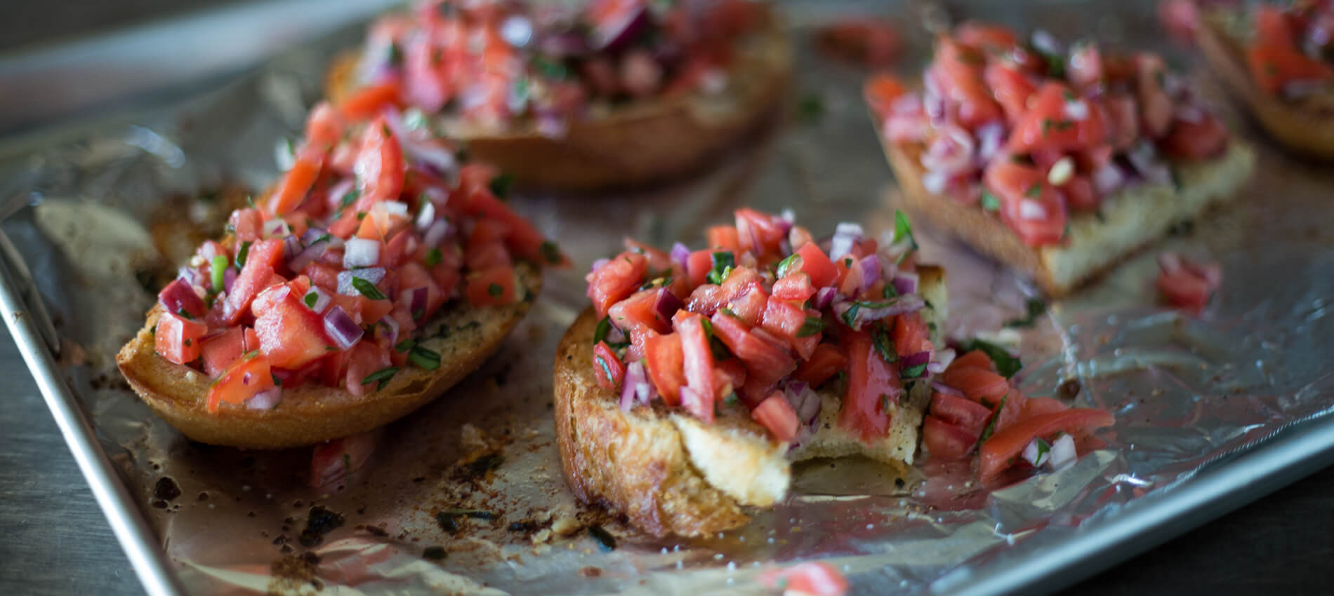 Pregnancy Friendly Recipe Loaded Bruschetta And Garlic Bread The