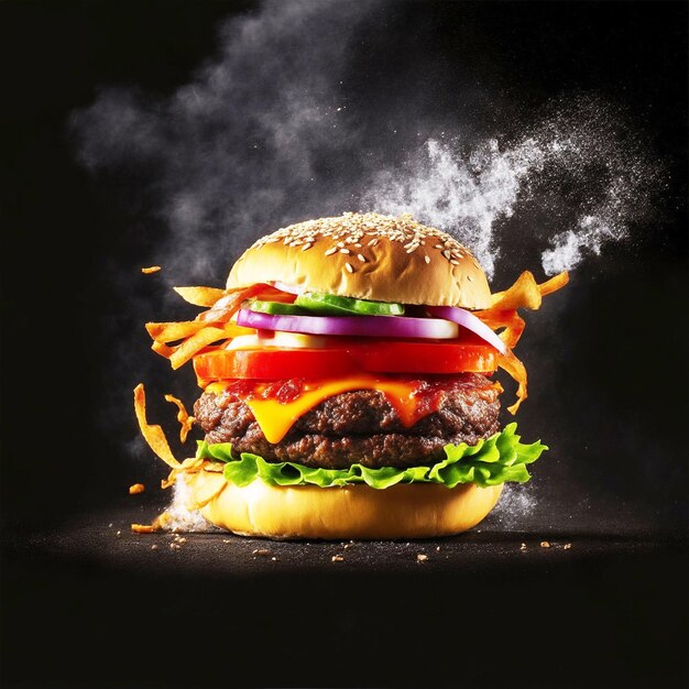 Premium Ai Image Delicious Hamburger Pictures