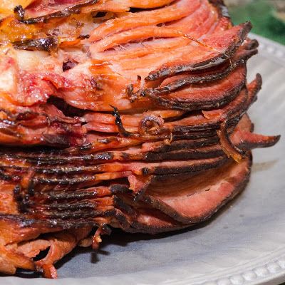 Pressure Cooked Bone In Ham With Maple Honey Glaze Simple Awesome Cooking