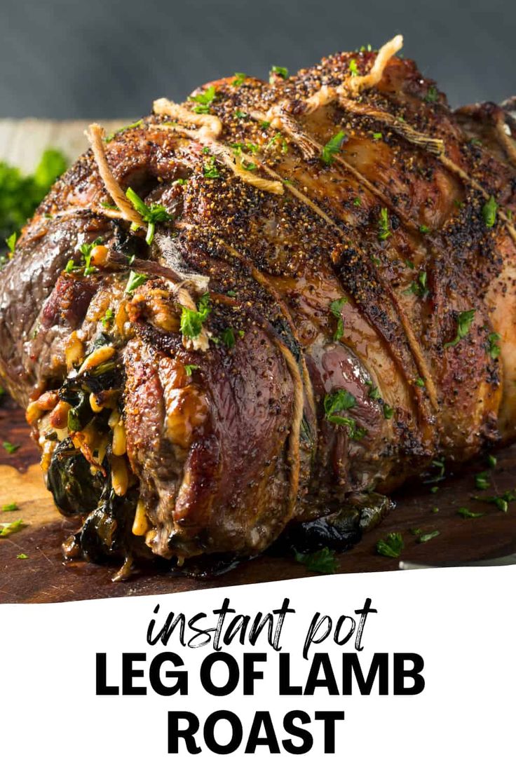 Pressure Cooker Leg Of Lamb Recipe Recipe Lamb Recipes Pressure