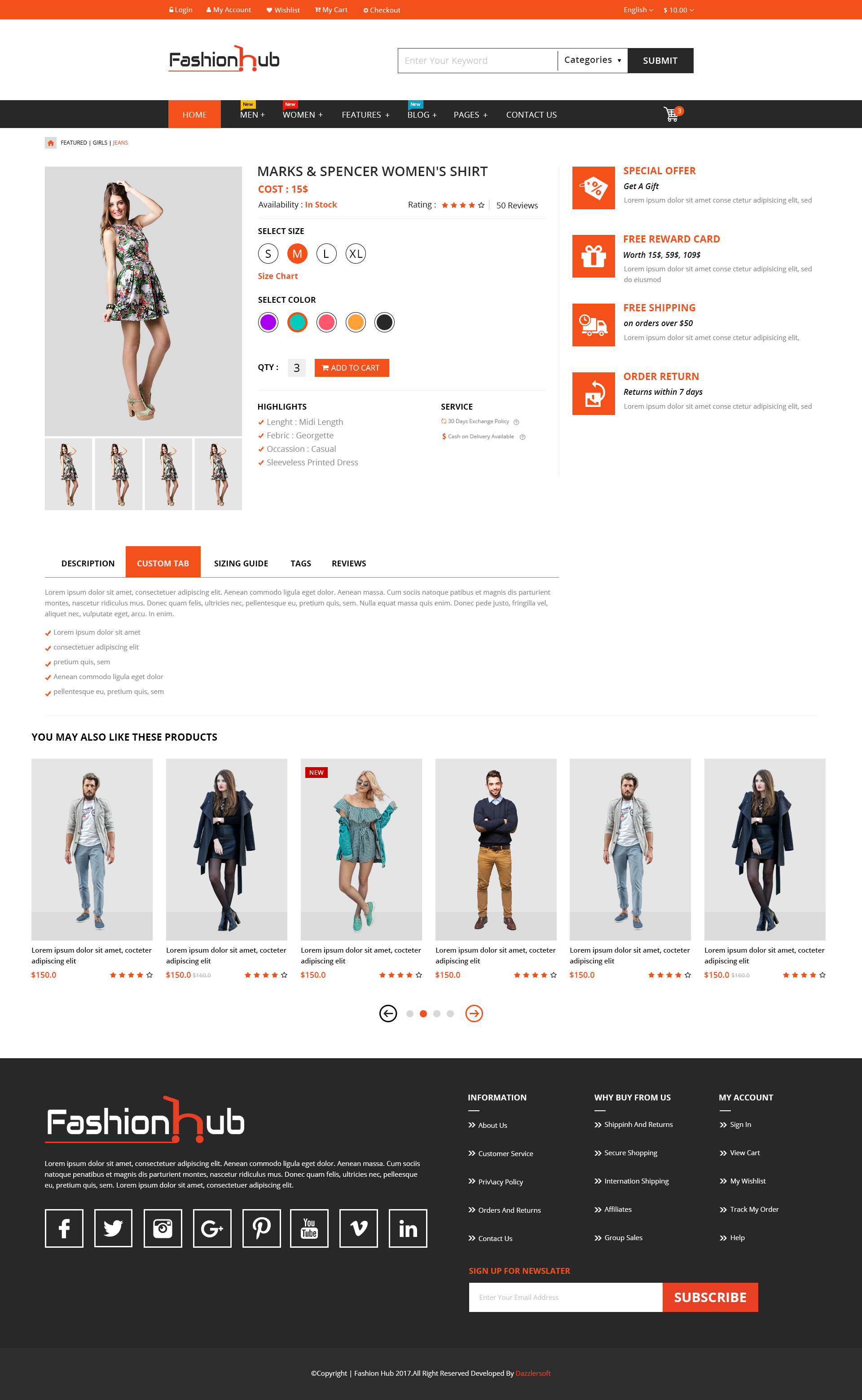 Product Detail Page