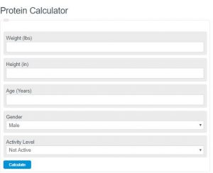 Protein Calculator