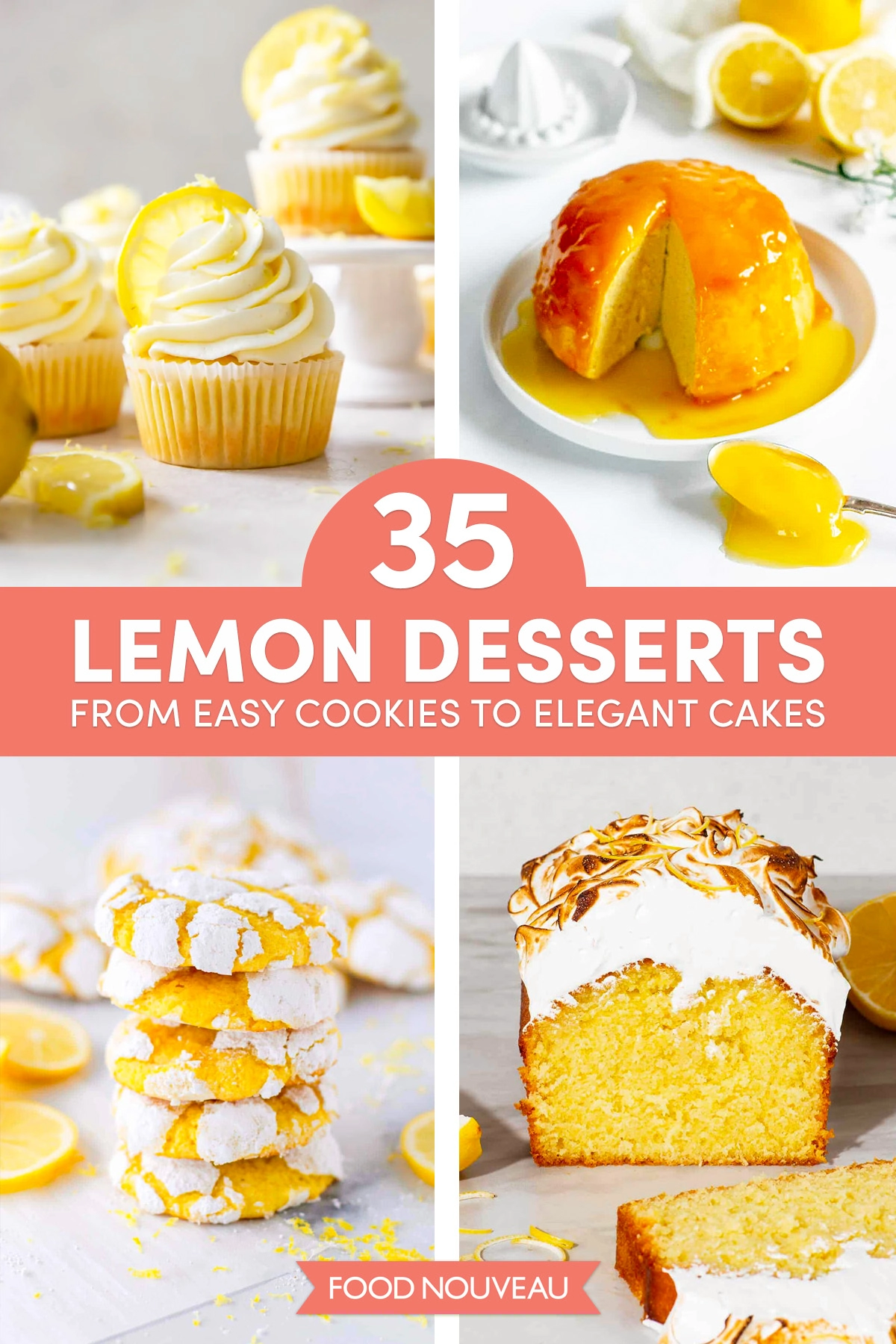 Puckery Amp Sweet 35 Irresistible Lemon Dessert Recipes Food Nouveau