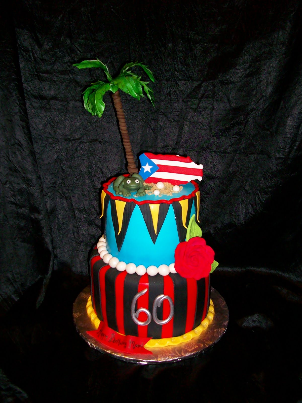 Puerto Rico Themed Birthday Cake Themed Birthday Cakes Themed Cakes