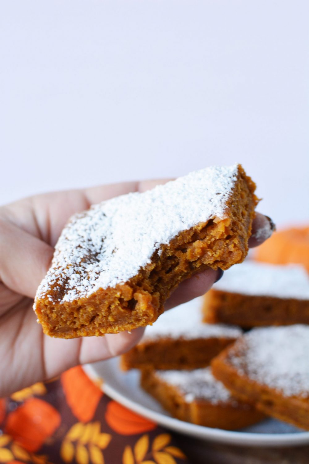 Pumpkin Bars Easy Recipe The Rebel Chick