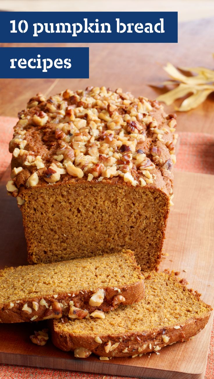 Pumpkin Bread 5 Easy Makeovers Via Kingarthurflour Pumpkin Bread Pumpkin Holiday Recipes