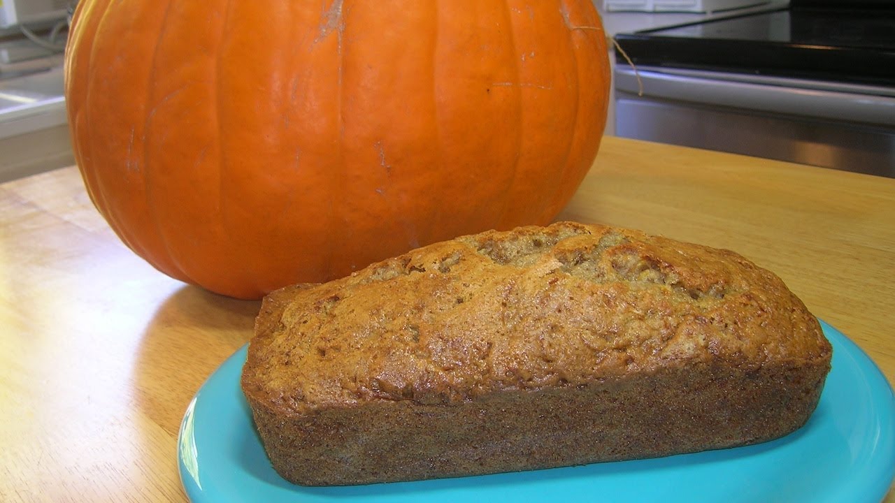 Pumpkin Bread Recipe Youtube