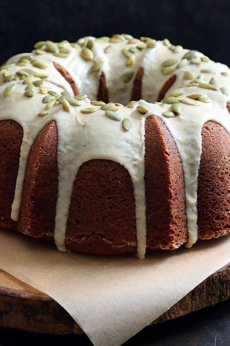 Pumpkin Bundt Cake With Maple Glaze Barley Sage