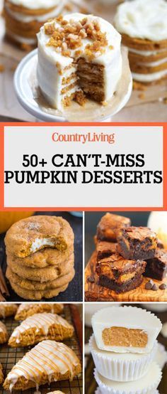 Pumpkin Desserts To End All Your Fall Dinners On A Sweet Note Pumpkin