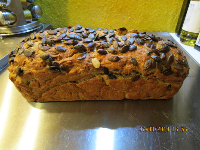 Pumpkin Seed Bread Chef Reader