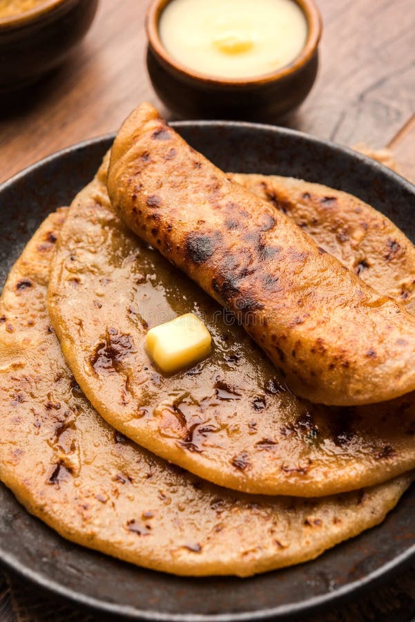 Puran Poli Puranpoli Holige Obbattu Indian Sweet Flatbread Selective