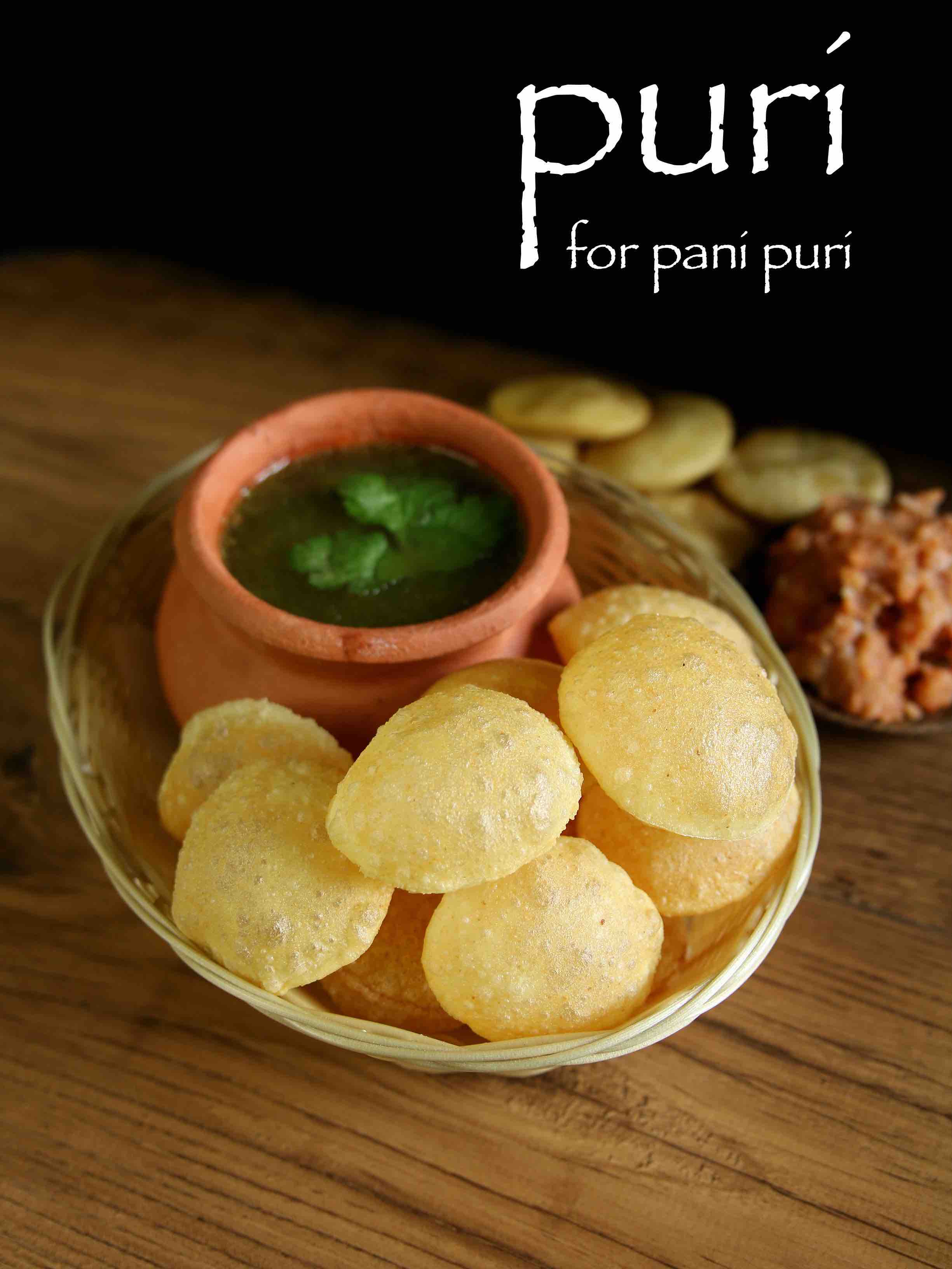 Puri Recipe For Pani Puri Gol Gappe Puri Recipe Golgappa Recipe