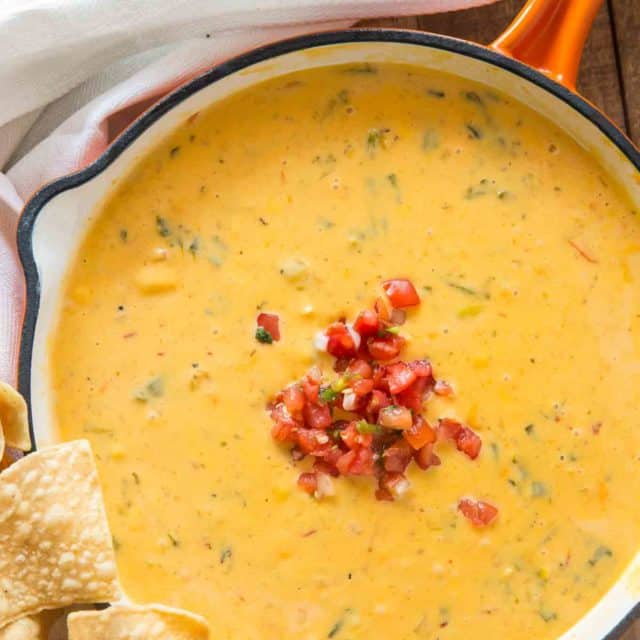 Queso Dip Dinner Then Dessert