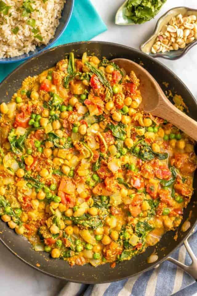 Quick Amp Easy Vegetarian Curry 15 Minutes Family Food On The Table