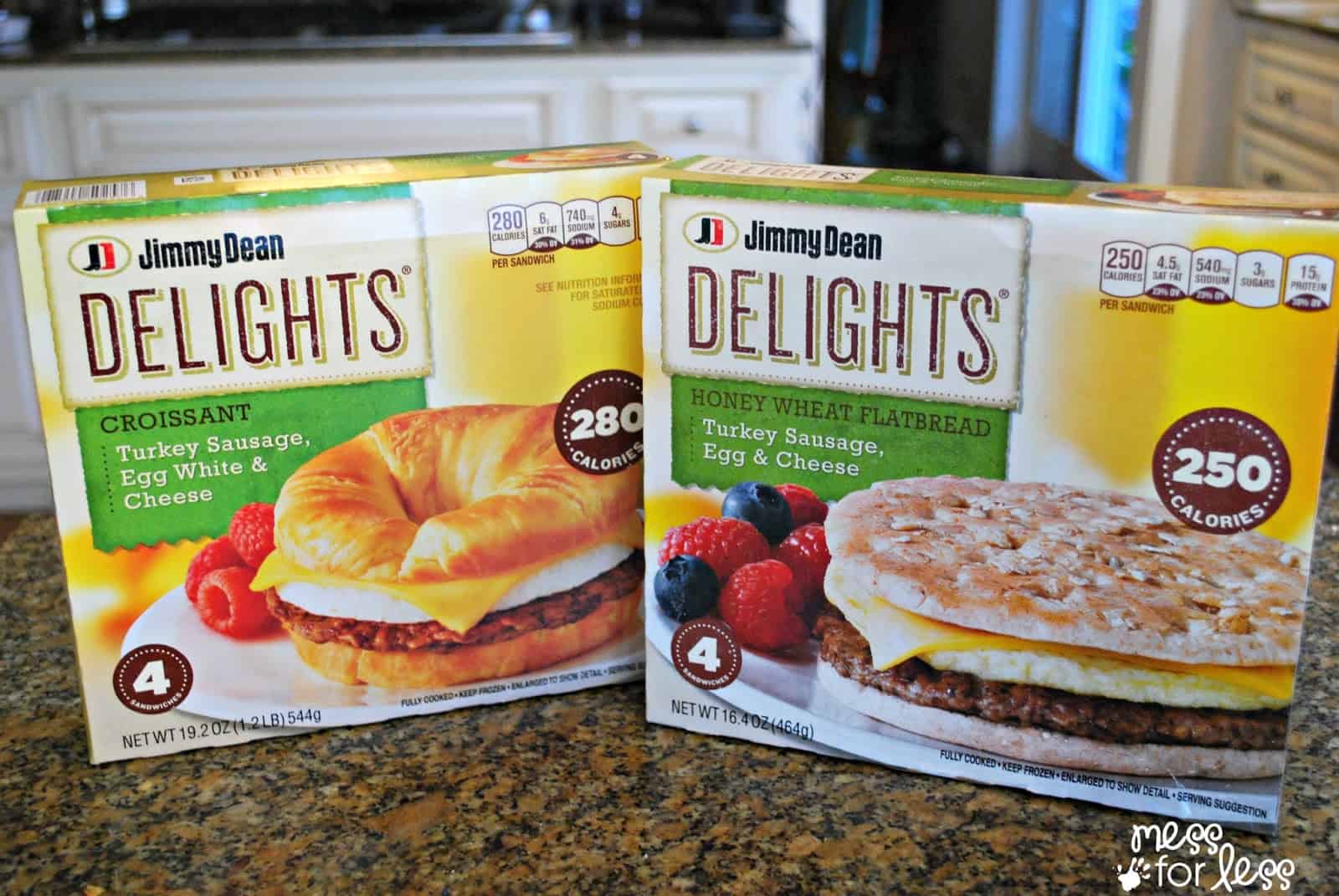 Quick And Easy Breakfast With Jimmy Dean Delights Mess For Less