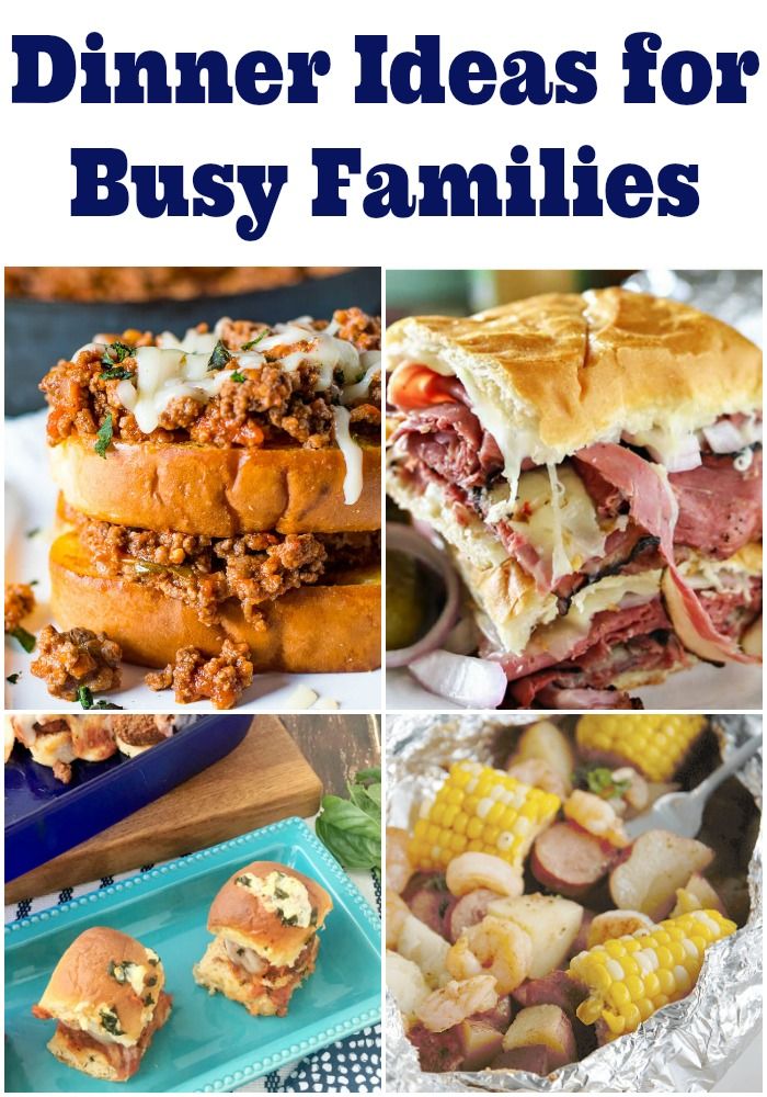 Quick And Easy Dinner Ideas That Are Perfect For The Busy Family To