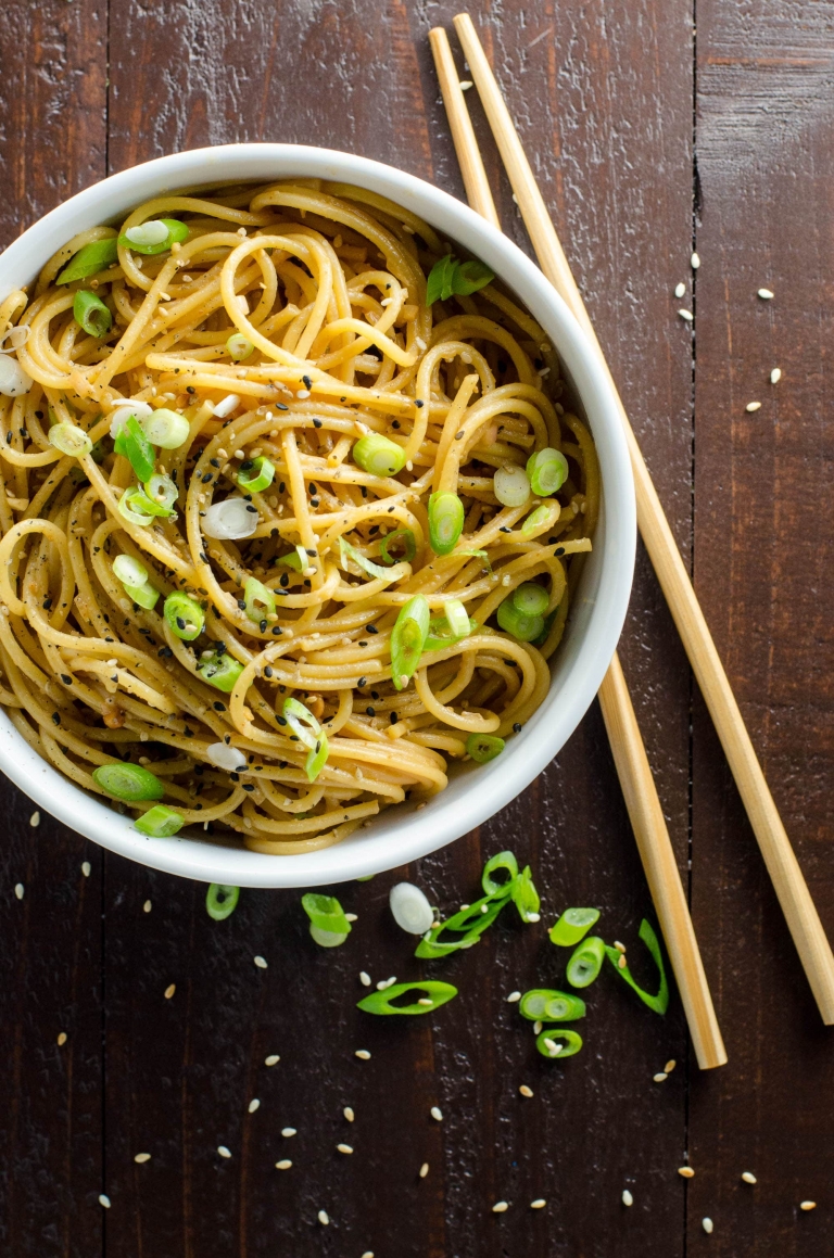 Quick And Easy Sesame Noodles Recipe Umami Girl