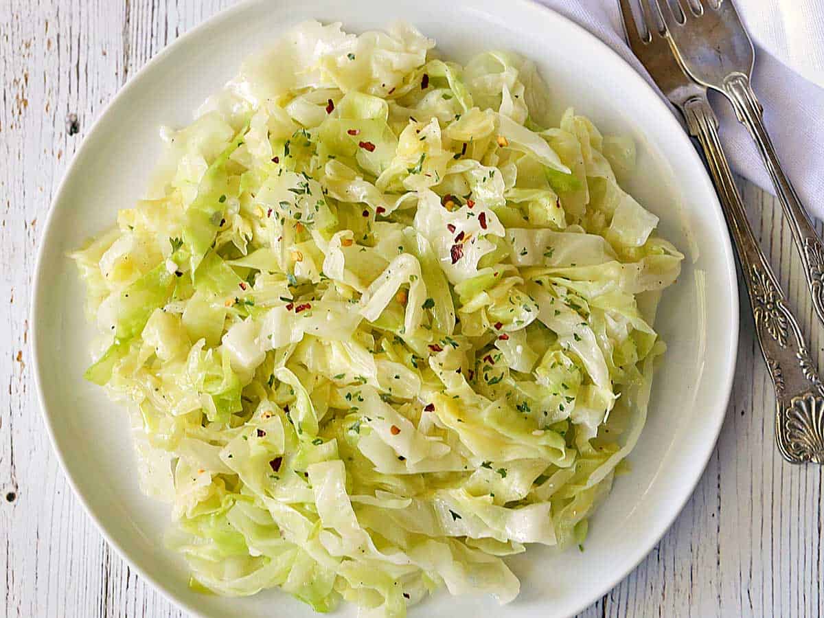 Quick And Easy Steamed Cabbage Recipe Two Ways