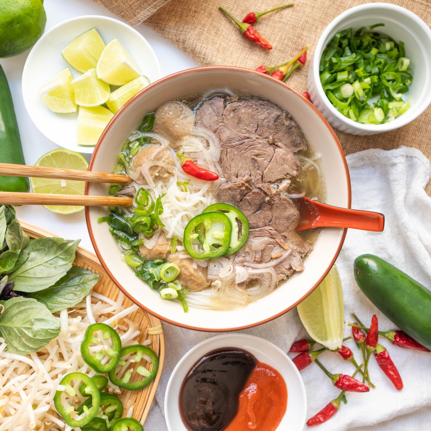 Quick And Easy Vietnamese Instant Pot Beef Noodle Soup Pho Bo Vicky Pham