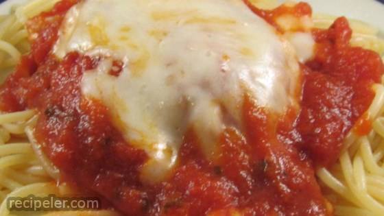 Quick Baked Chicken Parmesan Recipe