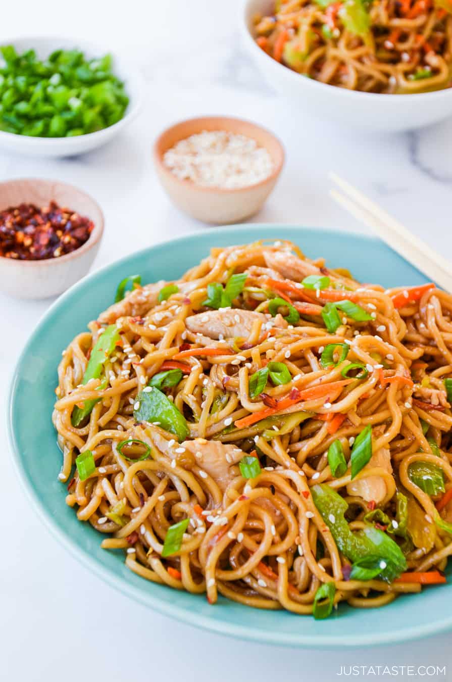 Quick Chicken Chow Mein Just A Taste