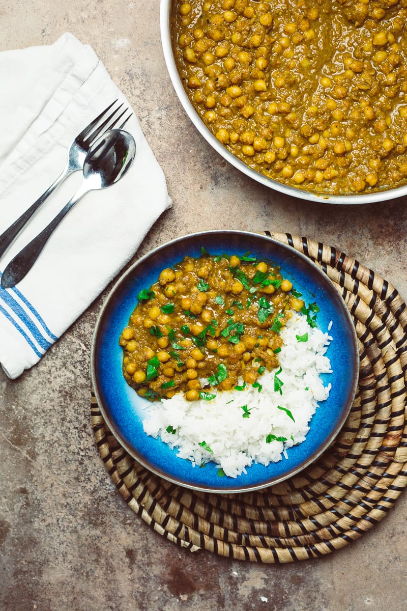 Quick Chickpea Curry Recipe