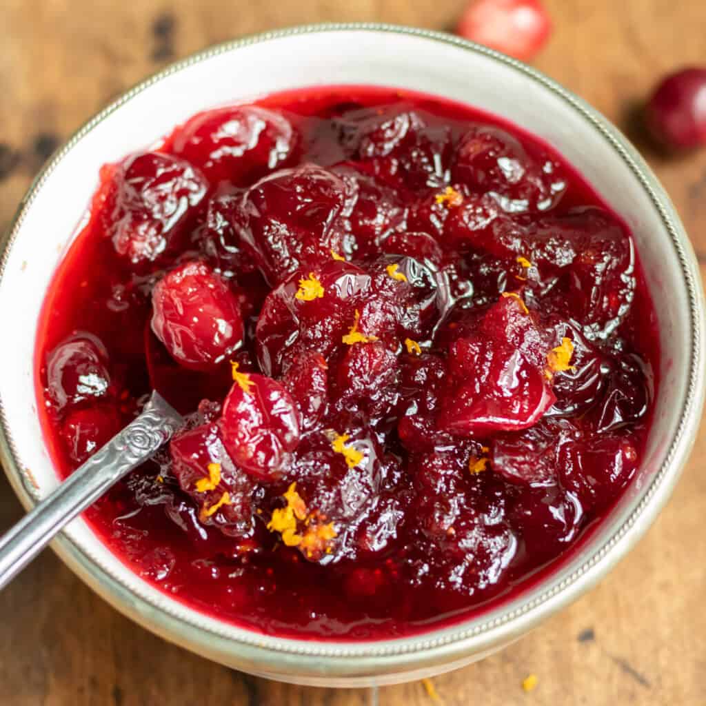 Quick Cranberry Compote Veggie Desserts