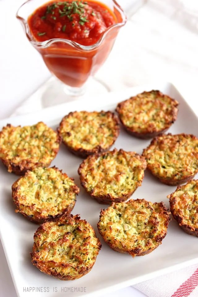 Quick Easy Zucchini Bites Appetizer Happiness Is Homemade