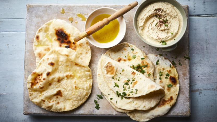 Quick Flatbreads Recipe Bbc Good Food