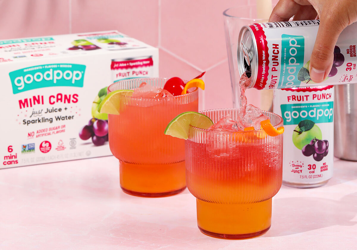 Quick Rum Punch Recipe with Sherbet - Printable