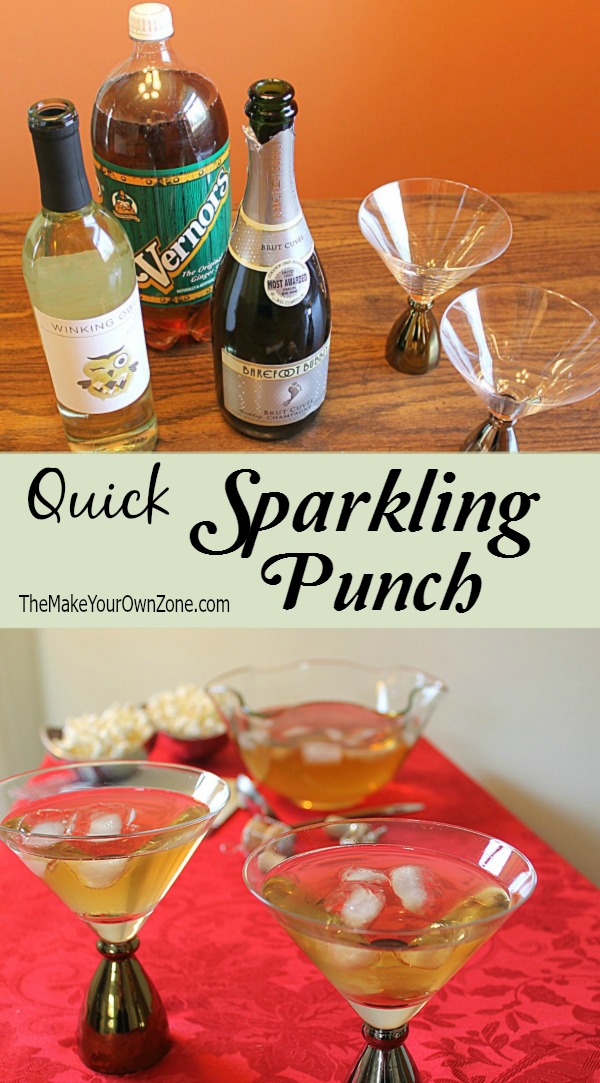 Quick Sparkling Punch Recipe The Make Your Own Zone