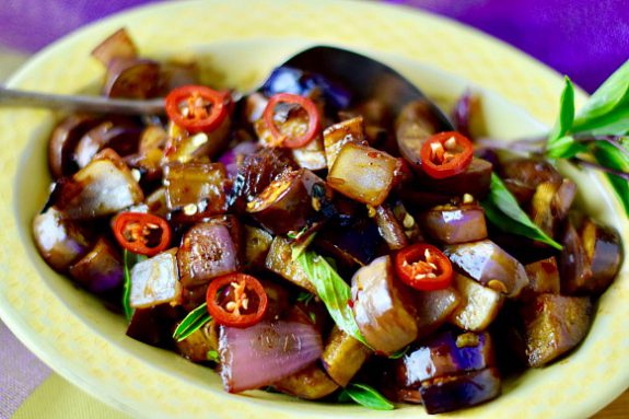 Quick Spicy Thai Style Eggplant Lindysez Recipes