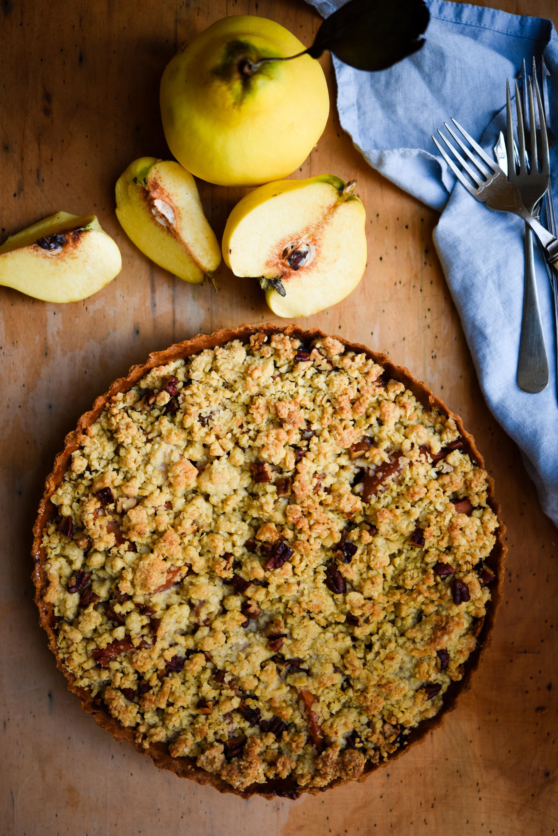 Quince Crumble Tart Patisserie Makes Perfect Recipe Quince