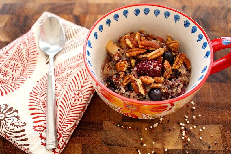 Quinoa Breakfast Cereal Cooking Goals