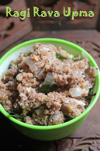 Ragi Rava Upma Recipe Yummy Tummy