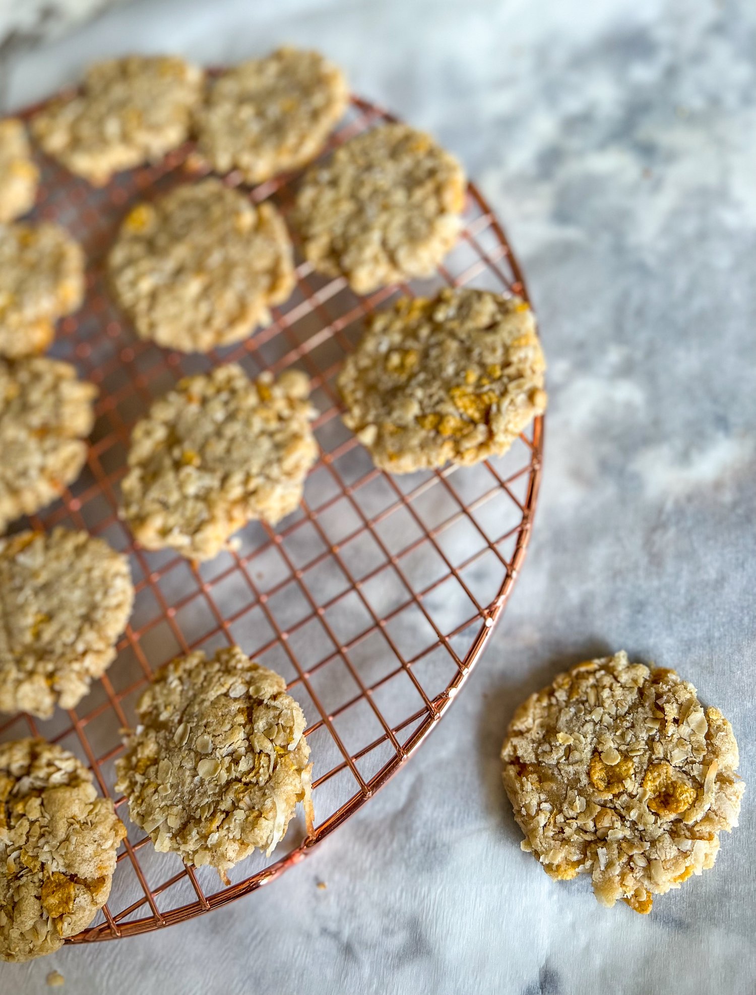 Ranger Cookies Coconut Cornflake Cookies Bailie Saiz